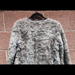 H&M faux fur DIVIDED